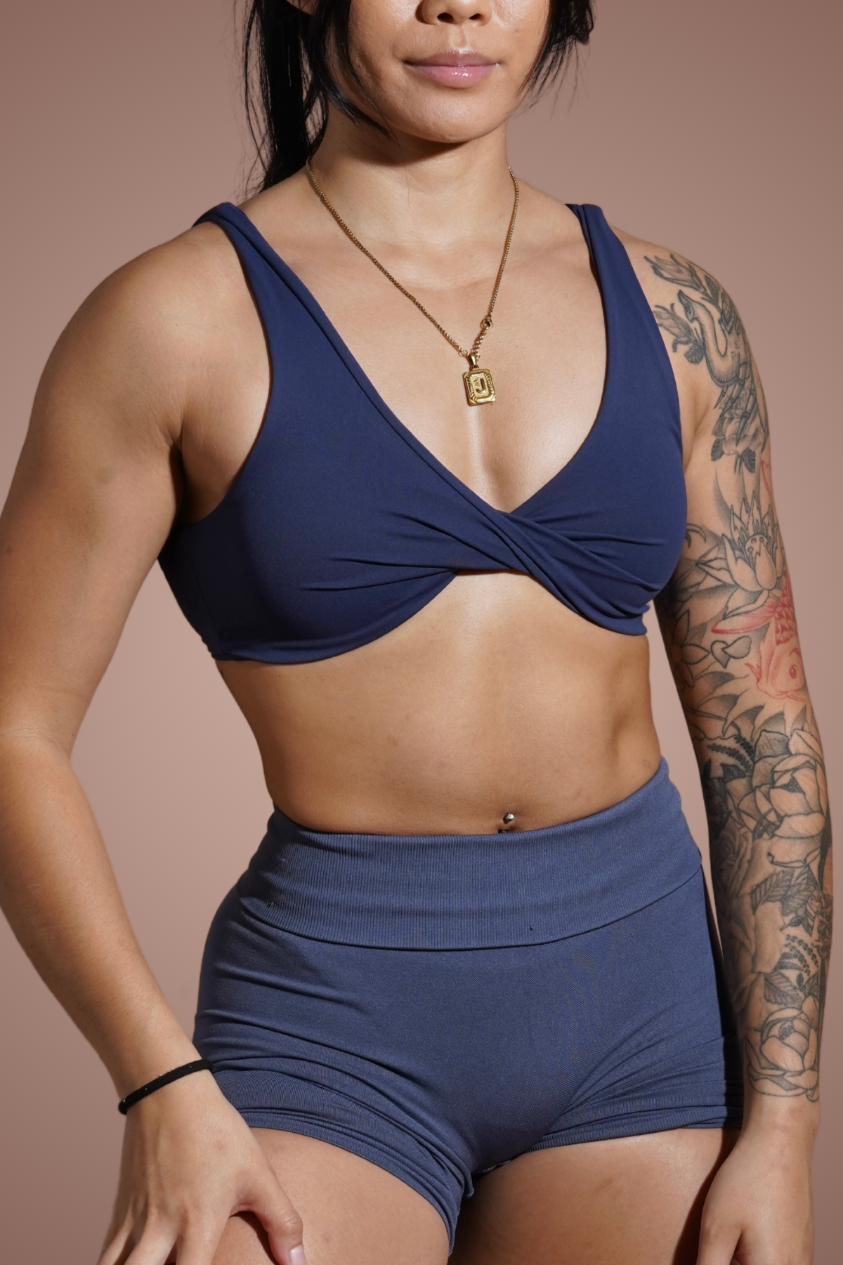 Signature Open Back Sports Bra