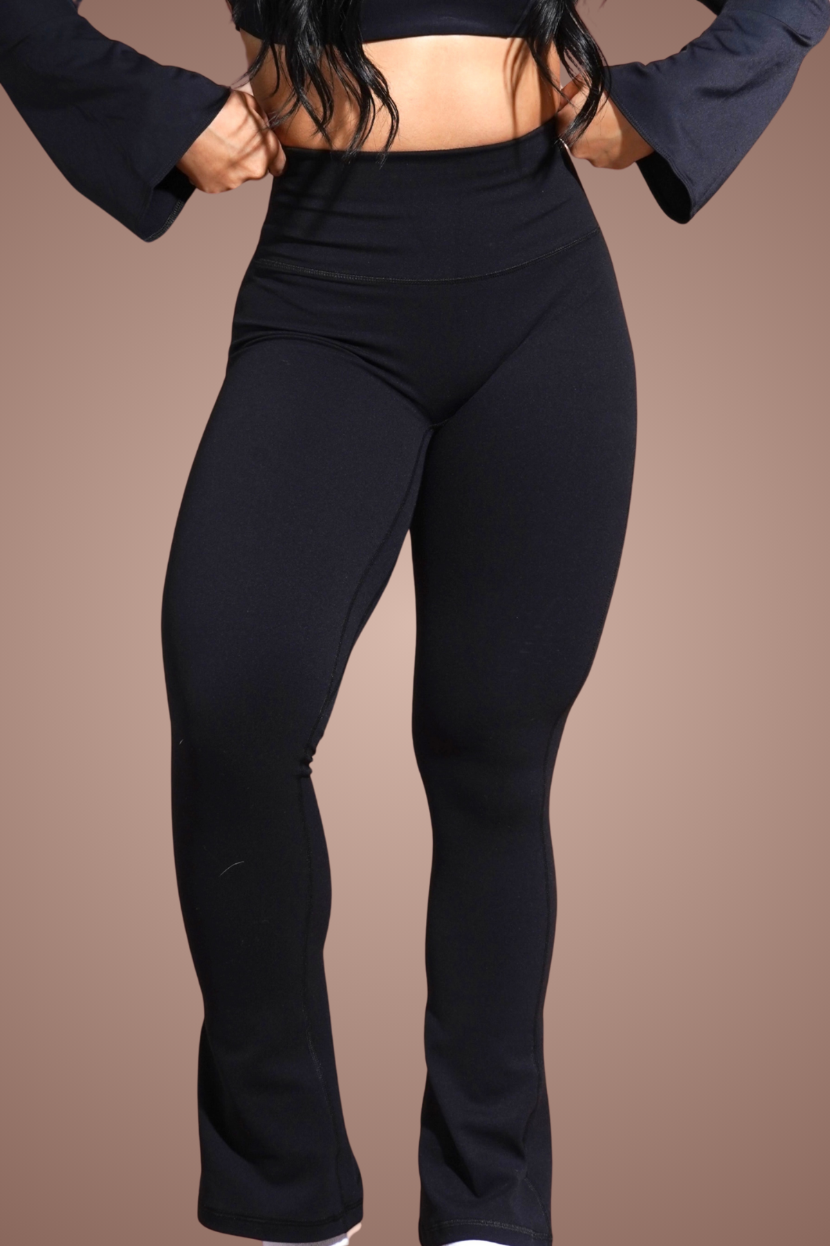 Silk Mini Flare Leggings