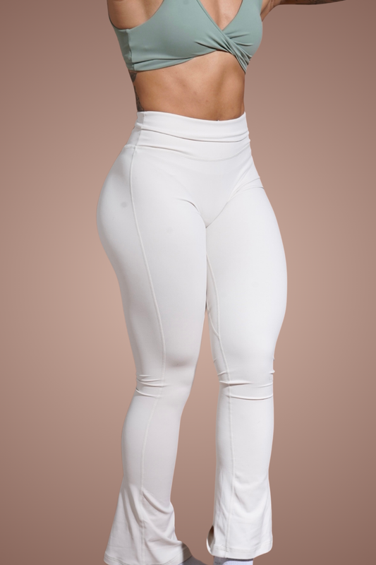 Silk Mini Flare Leggings